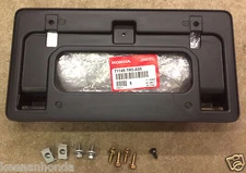 Genuine OEM Honda Civic 4Dr Sedan Front License Plate Holder Kit 2012 Bracket