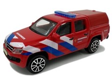 BBURAGO VW Volkswagen Amarok Dutch Fire Brigade / Brandweer / 1:43 / NEW - BOXED