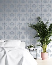 Damask Stencil Floral French CAKE Allover Paint Wall Furniture Reusable Art DA5