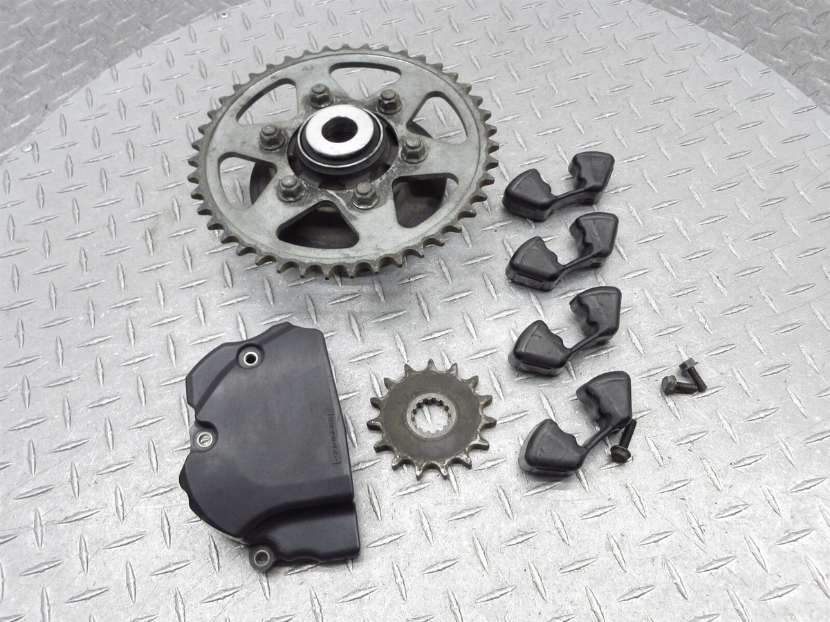 書01 2001 96-03 Kawasaki ZX7R ZX750 Front Rear Sprocket Gear