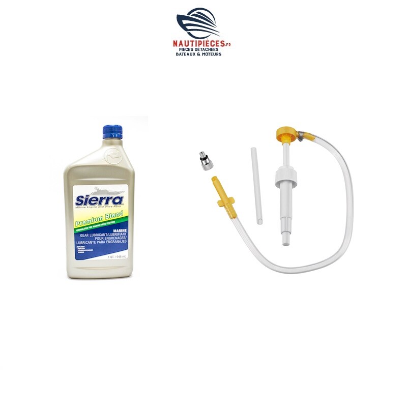 Kit vidange embase pour préparer l'hivernage de votre bateau hors-bord et embase Z-Drive