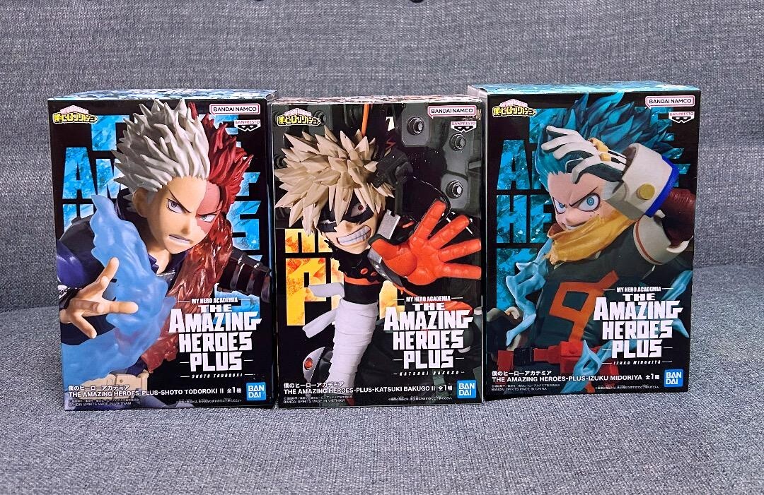 My Hero Academia Figure Izuku Midoriya Katsuki Bakugo Shoto