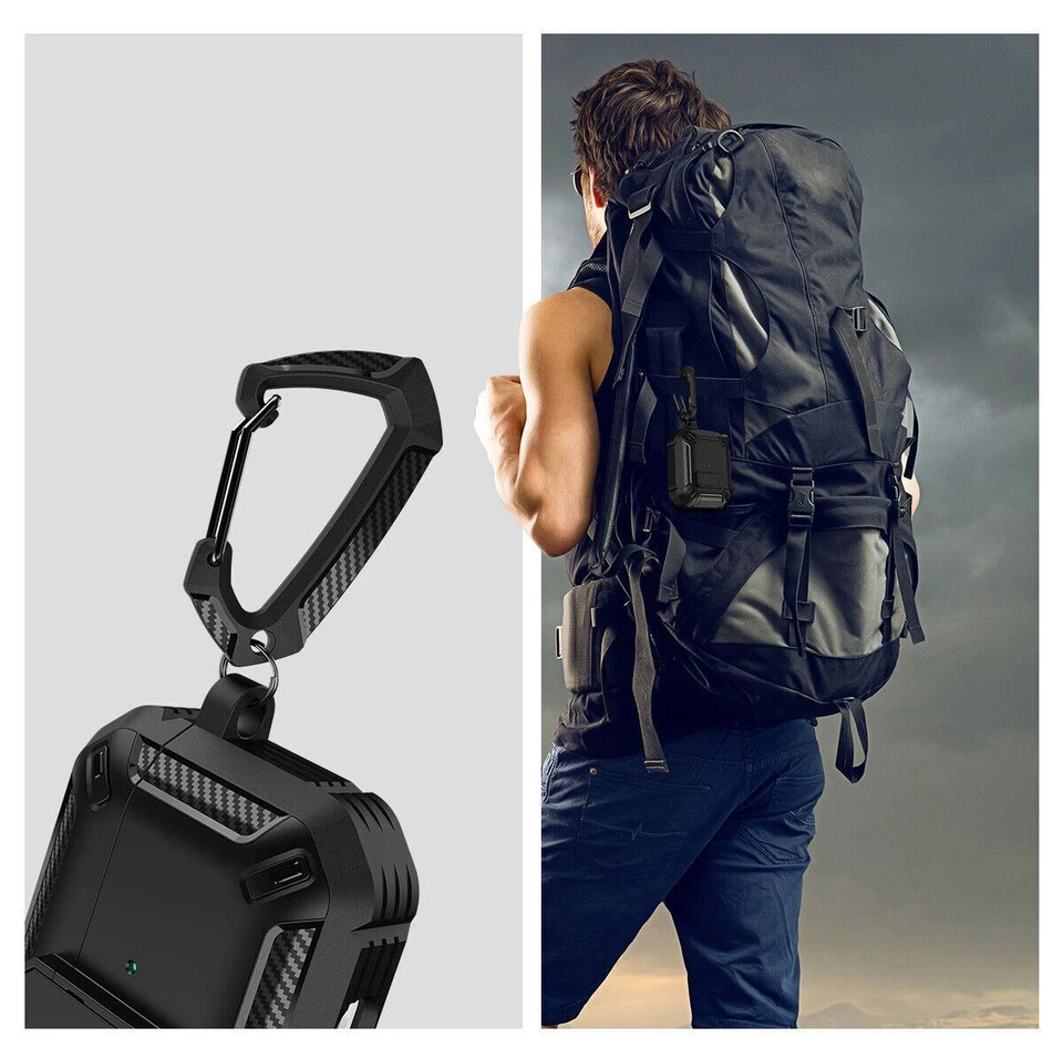 Apple AirPods Pro 3 4 Case Armor Earphone Heavy Duty Shockproof Protective Cover - image 3 of 4