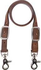 Martin Saddlery Chocolate Roughout Wither Strap: Secure & Stylish