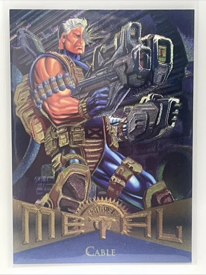 1995 Fleer Marvel Metal Cards (1-138) - You Pick - FREE SHIPPING 5+ Cards NM