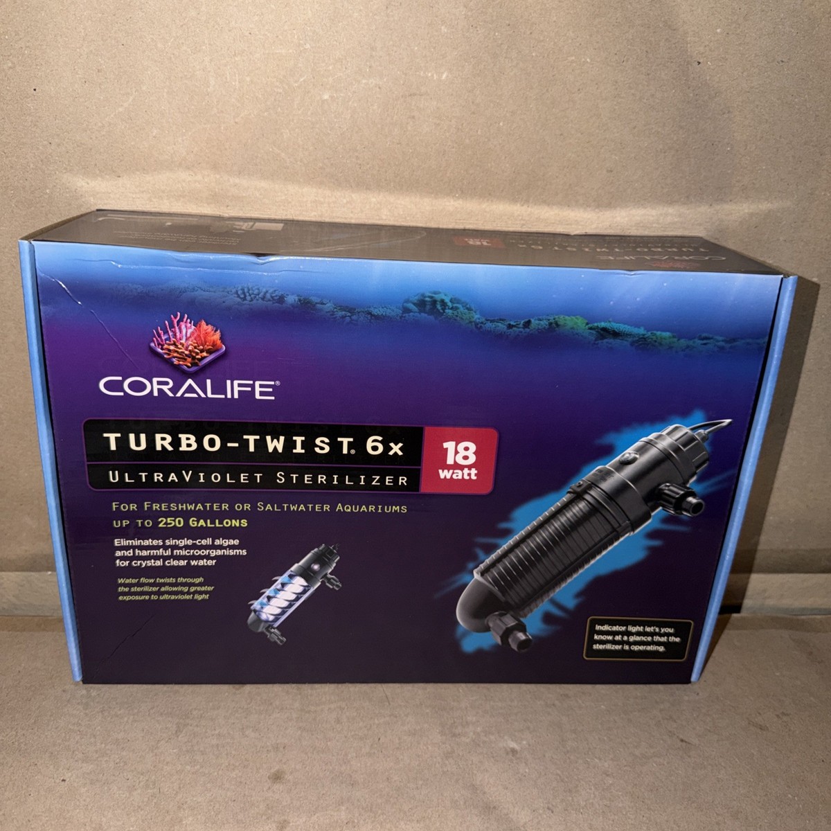 Coralife Turbo-Twist UV Sterilizer - 100115601 for sale online | eBay