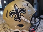 Drew Brees New Orleans Saints Signed Football Helmet Beckett BAS