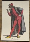 Maurice Sand COMMEDIA DELL'ARTE Lot of 10 POSTCARDS Masques et Bouffons 1860s NM — photo 7