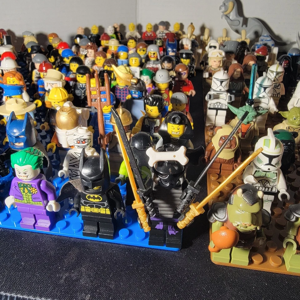 230+ Lego Minifigs Star Wars Minifigures Ninjago Marvel  Misc + Accs & Animals - Image 4 of 4