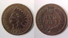 1883 Indian Cent Good - Very Good  G - VG