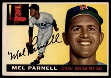 1955 Topps #140 Mel Parnell EX Red Sox              ID:57086