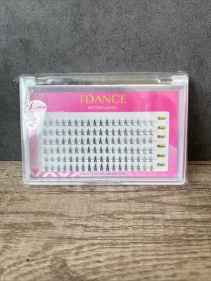 TDANCE Dark Brown Bottom Lash Extension B Curl 5-7mm Mixed 5-7 mm, 