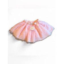 Janie and Jack Pale Pink Tulle Tutu Skirt with Satin Bow