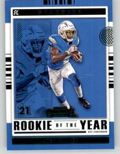 2021 Panini Contenders Rookie of the Year Green Josh Palmer #JPA LAC