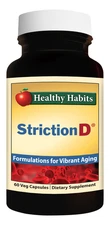 Healthy Habits StrictionD with Glucohelp Formula - Bottled - 60 Veg Capsules