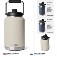 YETI Rambler Gallon Jug 2.0, Vacuum Insulated, Leakproof, Stainless Steel wit...