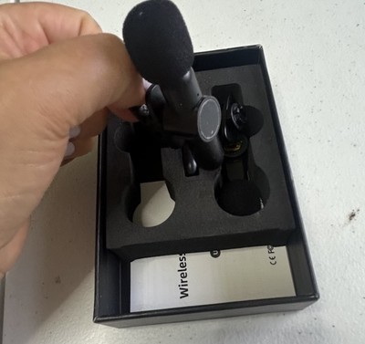 Pack Wireless Mini Lavalier Lapel Microphone for Iphone,Ipad - Cordless Double