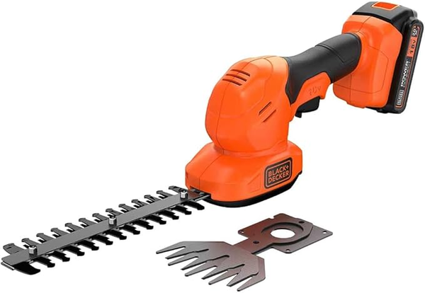 Black+Decker 18V Akku Li-Ion Schere Shrubber 2,0Ah Akku-image