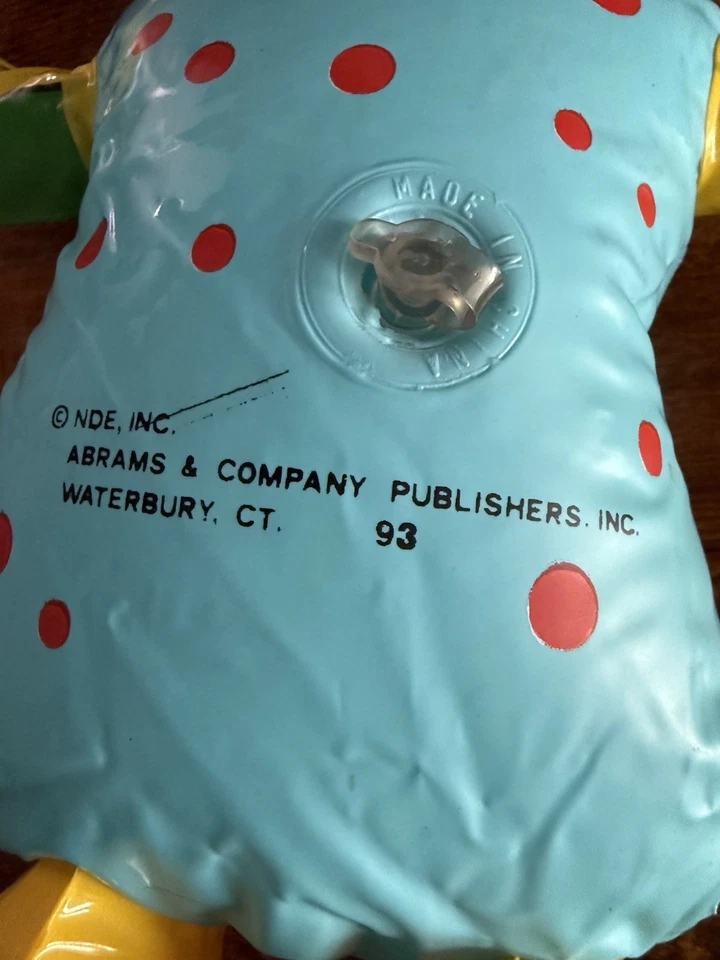 The Letter People 1993 inflable abrazable Sra. I "Increíble Inventor" Foto 3 de 3