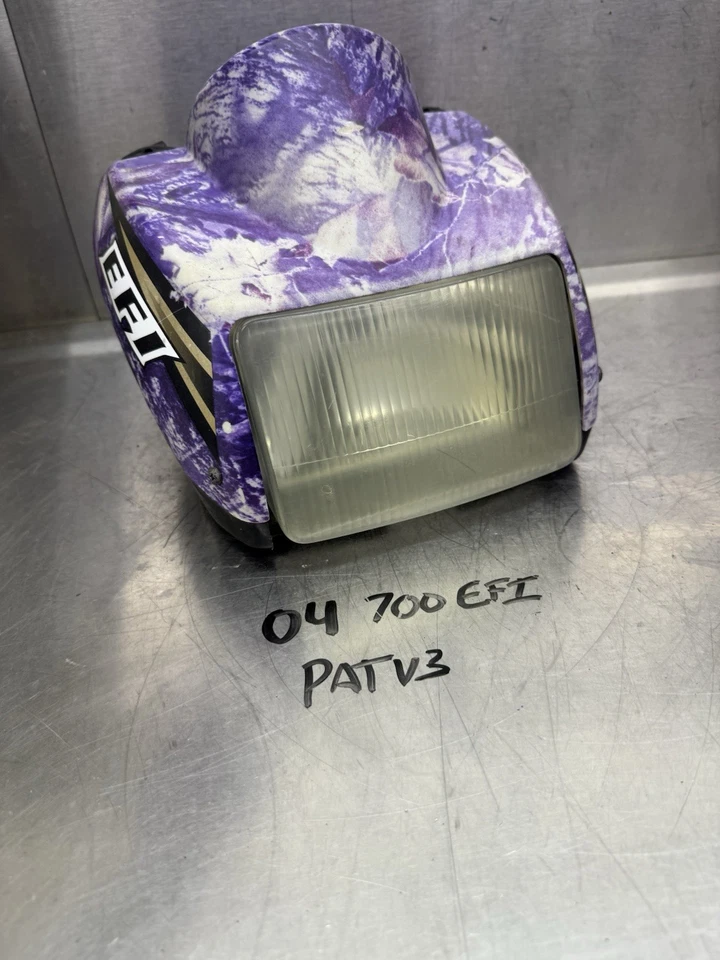 04 Polaris Sportsman 600 700 EFI Manillar Faro Cubierta Pod 5435239-455 2004 Foto 3 de 4