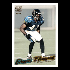 Dave Thomas #113 1999 Pacific Paramount Jacksonville Jaguars Football Card NFL