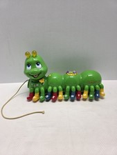 LeapFrog Alphabet Pal Pull Toy Talking Caterpillar Letters Sounds 2001