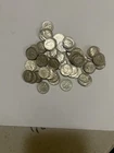 1950’s ROOSEVELT SILVER DIMES - 90% SILVER  50 Coin Lot.