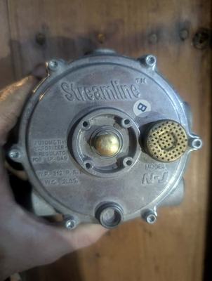 #ad Blue Spring LPG Propane Fuel Regulator Vaporizer Converter $75.00