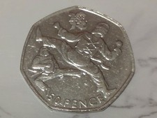2011 Taekwondo London Olympics 50p Fifty Pence Coin Circulated VGC
