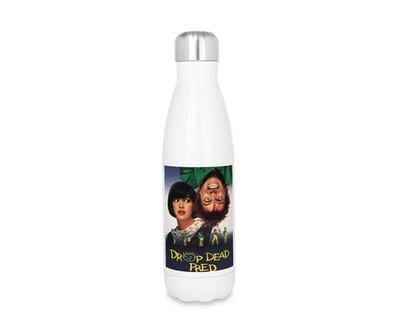 Drop Dead Fred Edelstahl Thermo Trinkflasche Geschenk