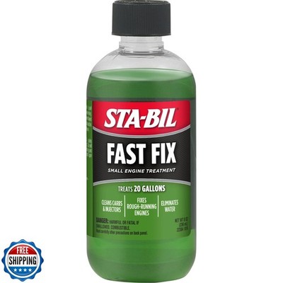 STA-BIL Fast Fix - Small Engine Treatment, Cleans Carburetors and Injectors, 