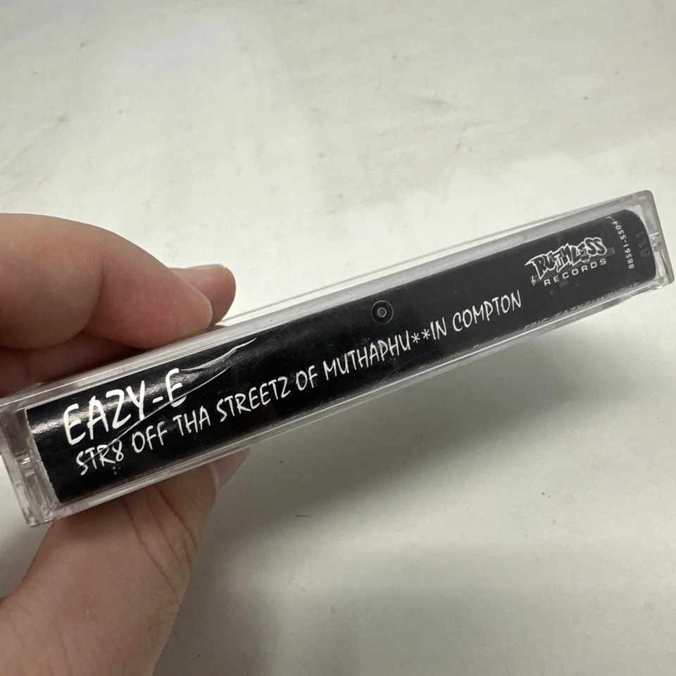 EAZY E - Str8 Off Tha Streetz Of Muthaphukkin Compton • Cassette Tape • 1996 NWA - Image 3 of 4