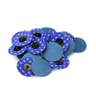 Zirconia Quick Change Sanding Discs, 3, 60 Grit - 25 Pack