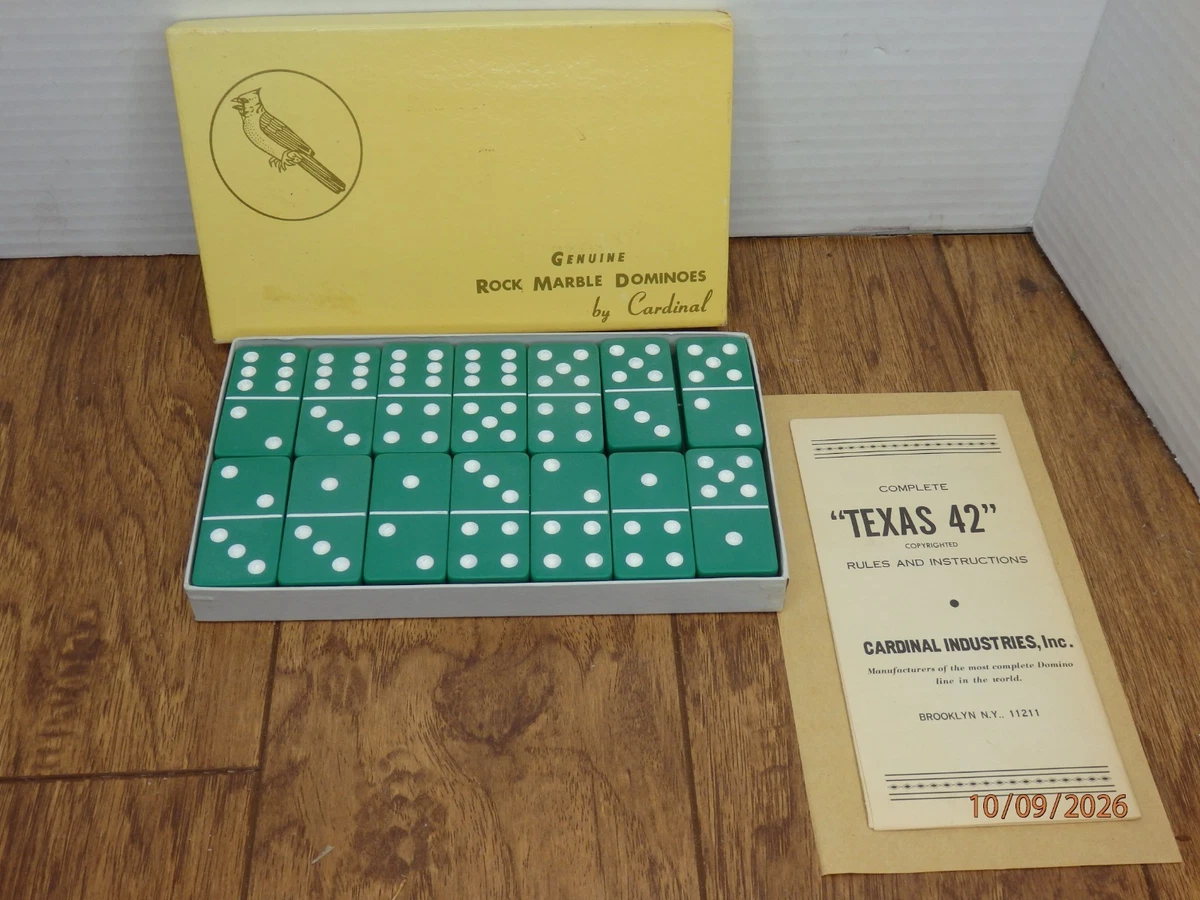 ドミナス　セット 25+ Cardinal Dominoes Tile Vintage Manufacture Board & Traditional