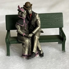 Hudson Pewter Villagers #4306 Ed &Naomi /bench. **see Other Listings