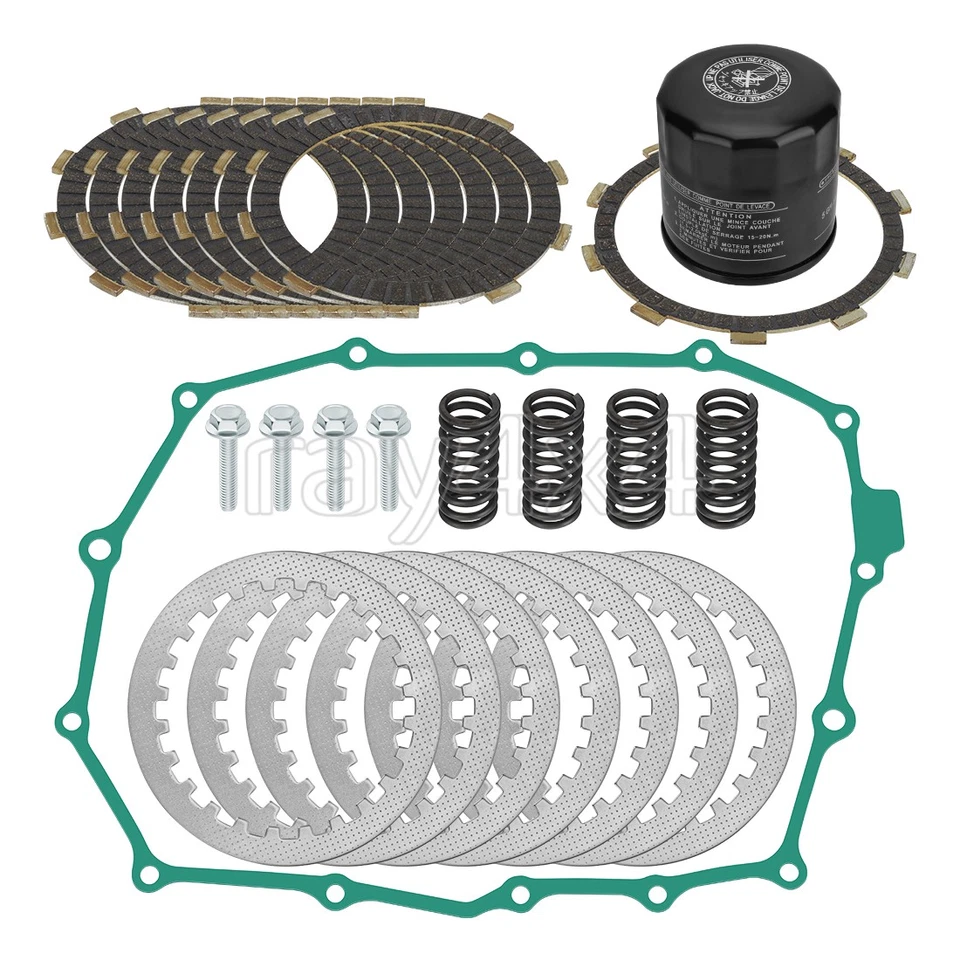 Clutch Kit Springs & Oil Filter For Honda VT750C VT750CD Shadow ACE 750 1998-03 - Imagem 3 de 4