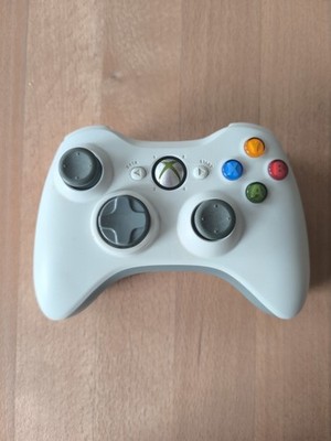 Original Microsoft Xbox 360 Wireless Controller Weiß - GEBRAUCHT