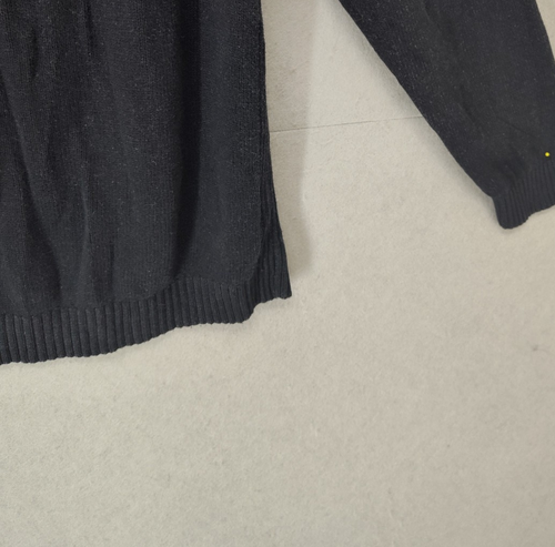 Maglione uomo resistente alle intemperie grande 100% cotone 1/4 zip maglia regolare pullover - Foto 14 di 17