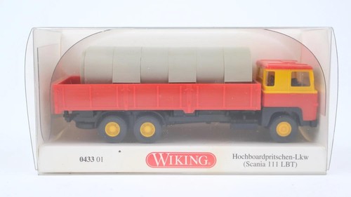 Wiking 043301 Scania 111 LBT camión plataforma alta | Condition: Gebraucht