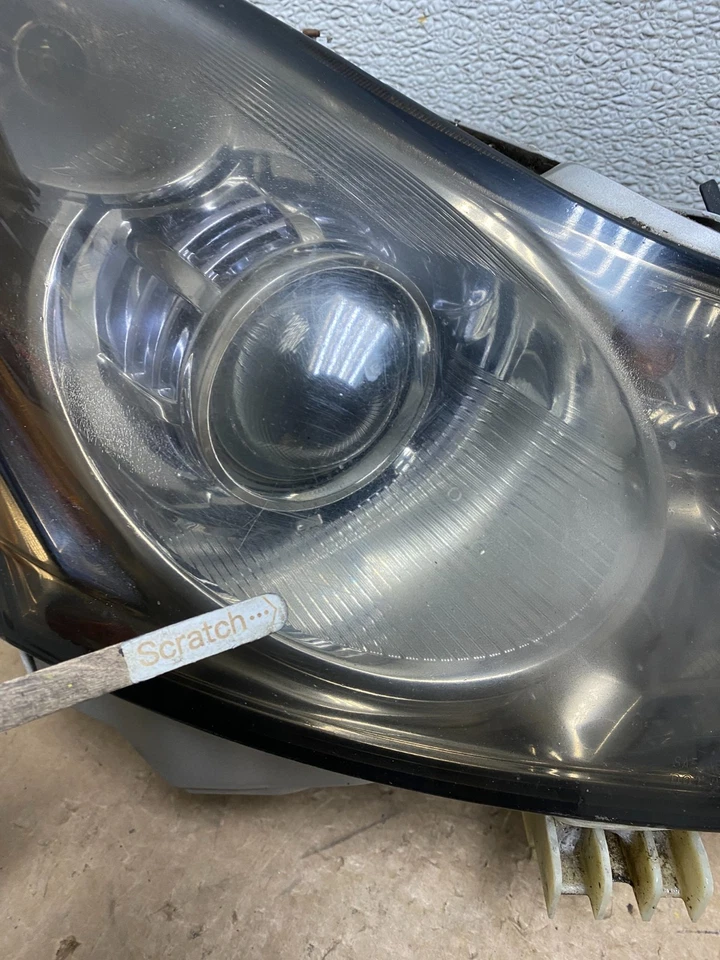 2007-2009 Infiniti G35 G37 Left+Right Hid Xenon Headlights Sedan V3468 DW - Image 4 of 4