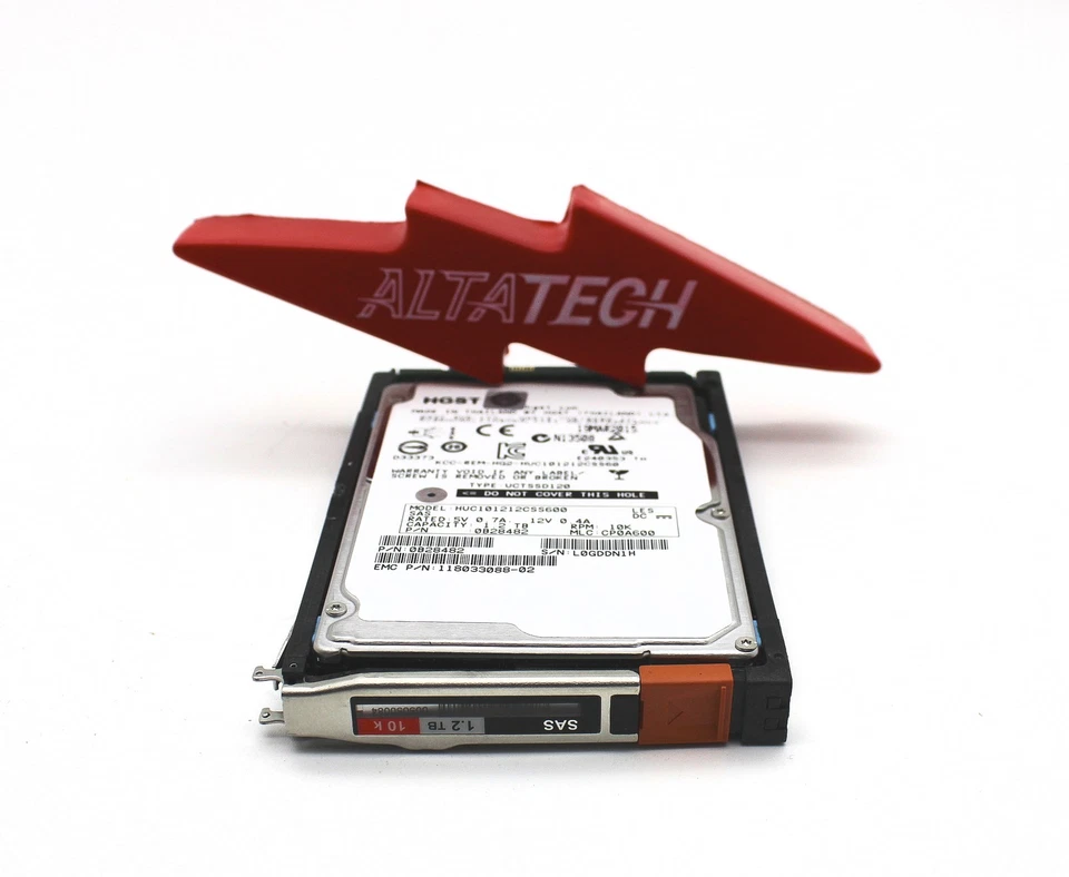 Dell V4-2S10-012 1,2 TB 10 K SAS 2,5 6 G VNX54/56/5800 Foto 2 de 4