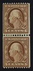 CKStamps: US Stamps Collection Scott#350 4c Washington Mint HR OG Pair