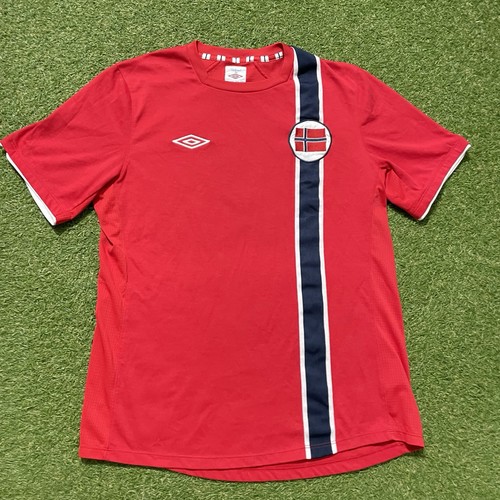 Norway Home football Shirt 2012 Soccer Umbro National Team Jersey Trikot Size L