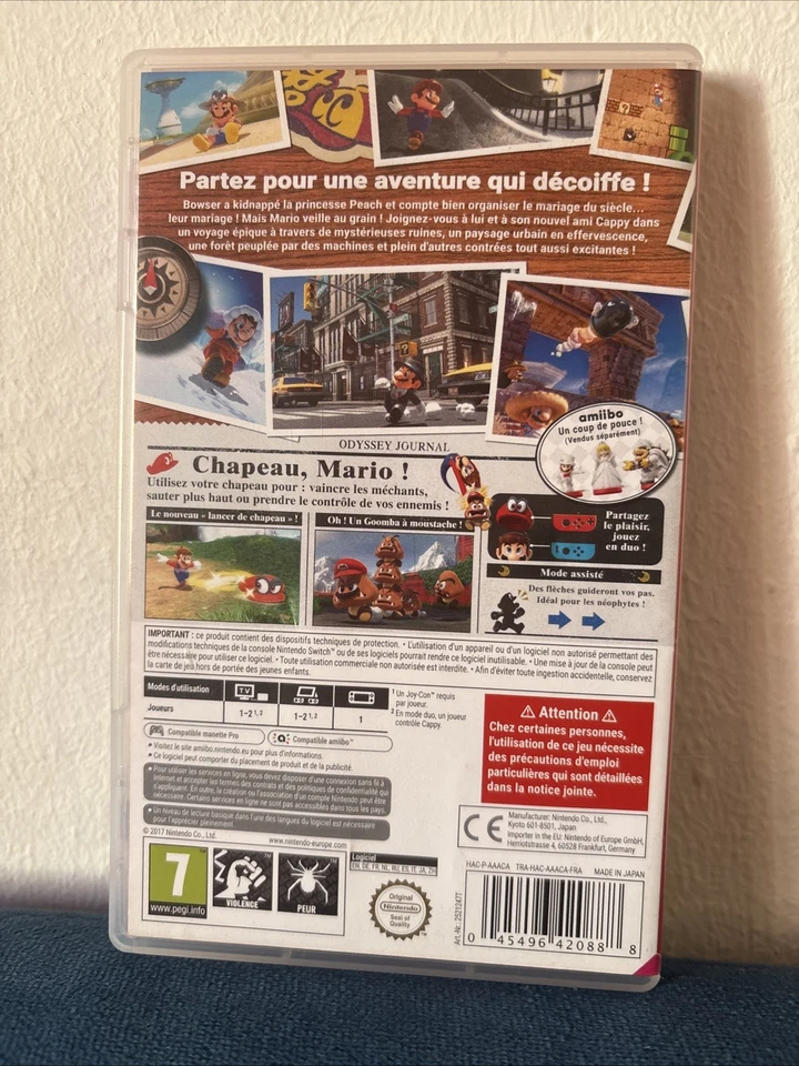 Super Mario Odyssey - Nintendo Switch - Gioco Multilingua PAL ITA, foto 3 di 3