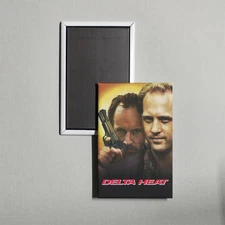 Delta Heat Mini Movie Poster Fridge Locker Magnet