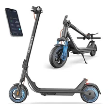 ELECTRIC SCOOTER FOR TEENS ADULTS + SHOCK ABSORPTION & APP FOLDING E-SCOOTER