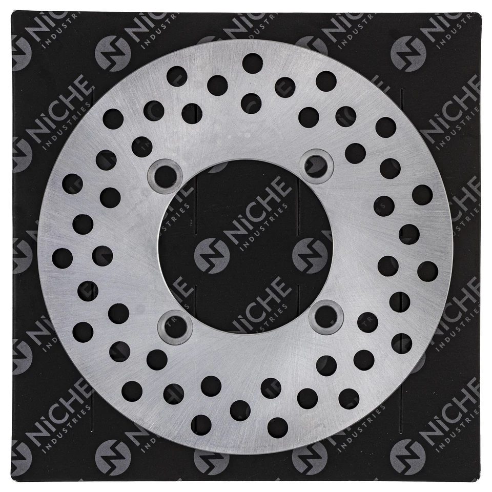 NICHE Front Rear Brake Rotor for Honda Big Red 700 Pioneer 500 700 700-4 - Image 3 of 4