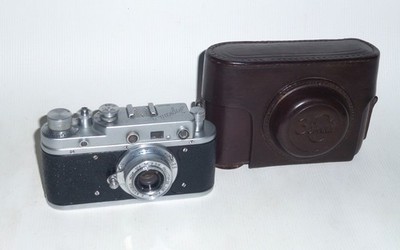 Zorki C Russian Rangefinder camera 35mm with sync contact | eBay