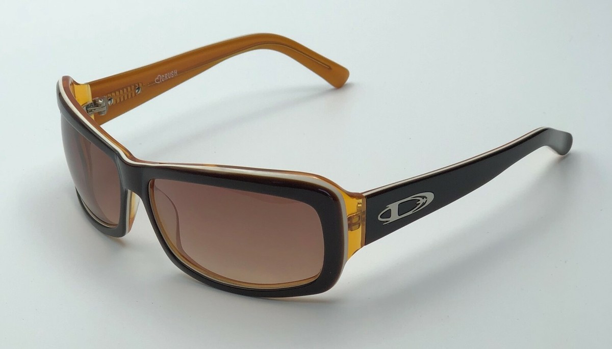 Divine Eyewear Crush Brown Orange Cream Amber Gradient Non 