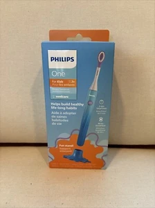 Philips One by Sonicare Brosse à dents de batterie pour enfants pour les âges 3+, bleu